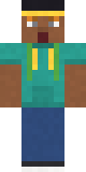 Teal Builder Minecraft skin