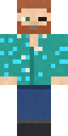 Teal Wanderer Minecraft skin