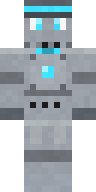 Titanium Butler Bot Minecraft skin