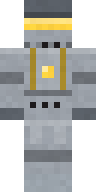 Titanium Courier Bot Minecraft skin