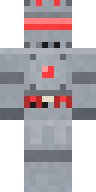 Titanium Guardian Bot Minecraft skin