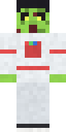 Toxic Zombie Astronaut Minecraft skin