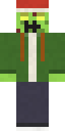 Toxic Zombie Camper Minecraft skin
