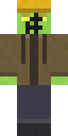 Toxic Zombie Miner Minecraft skin