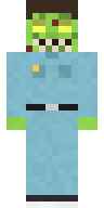 Toxic Zombie Nurse Minecraft skin