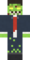 Toxic Zombie Office Worker Minecraft skin
