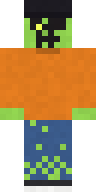 Toxic Zombie Skater Minecraft skin