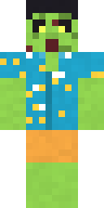 Toxic Zombie Surfer Minecraft skin
