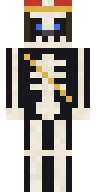 Una Galecrest, Skeleton Pirate Minecraft skin