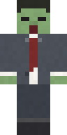 Zombie Office Worker Minecraft skin