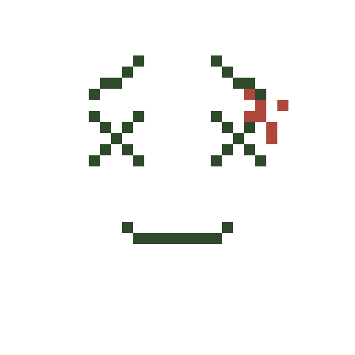 Zombie face