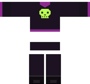 Dark Sorcerer Roblox shirt and pants, laid flat