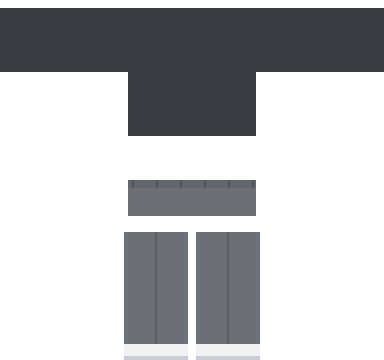 Greyscale Layers shirt and pants, back