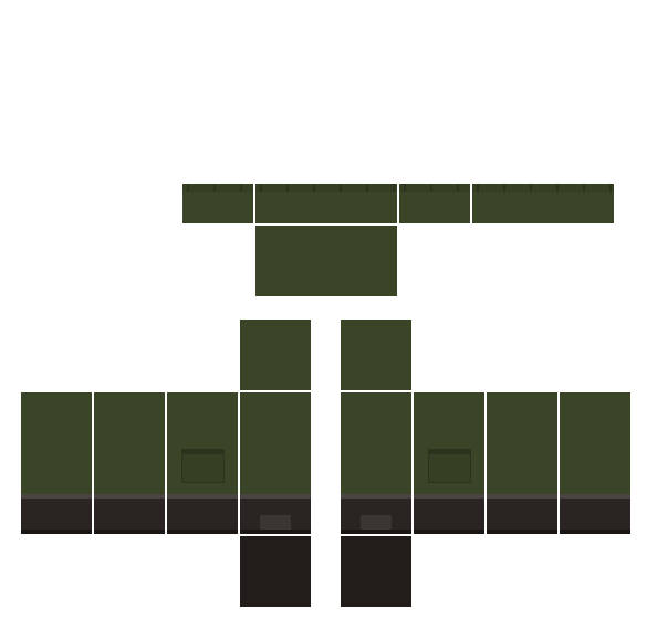 Camo Hoodie Roblox pants template