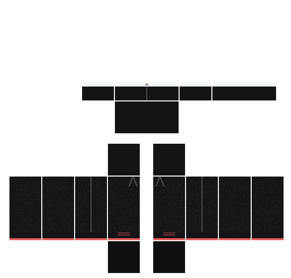 Emo Stripe Roblox pants template