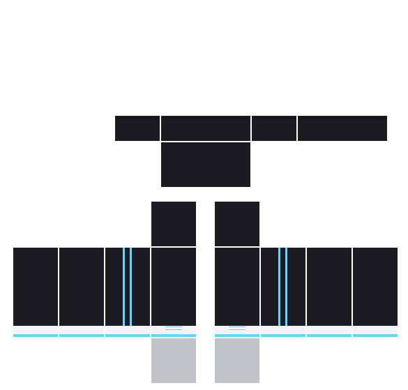 Gamer Hoodie Roblox pants template