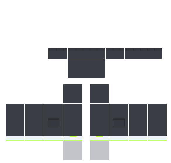 Neon Bomber Roblox pants template