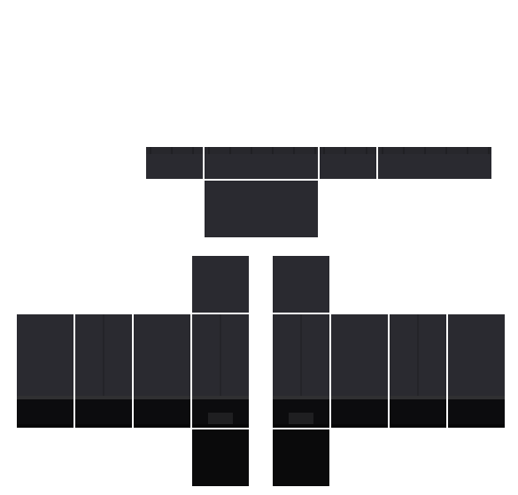 Pinstripe Grey Roblox pants template