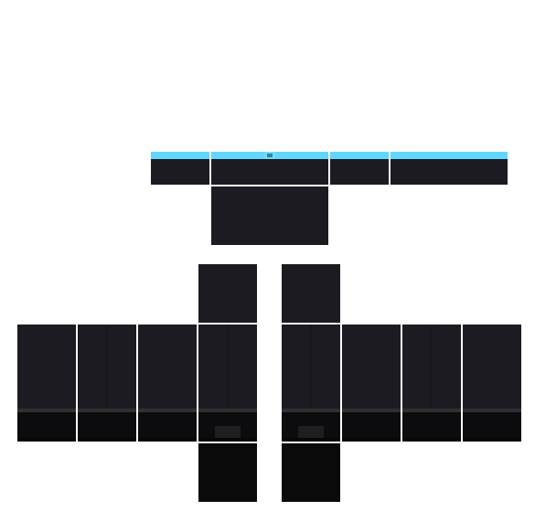 Space Captain Roblox pants template