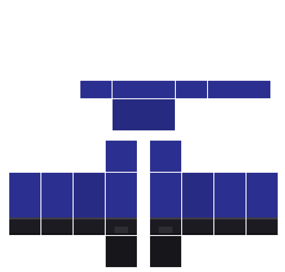 Wizard Robe Roblox pants template