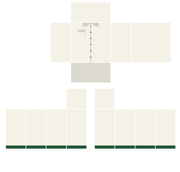 Cricket Whites Roblox shirt template