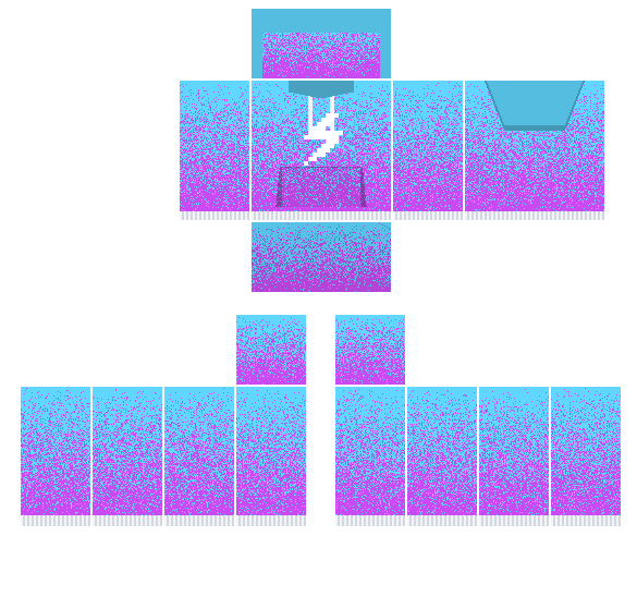 Cyber Fade Roblox shirt template