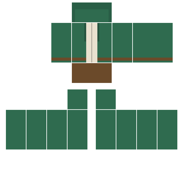 Elf Archer Roblox shirt template