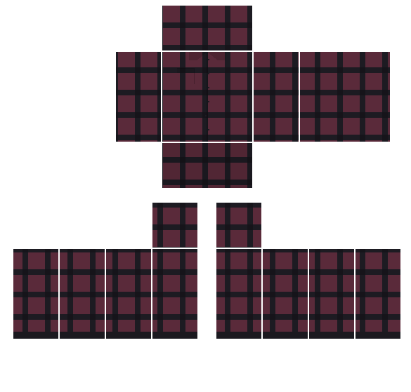 Grunge Flannel Roblox shirt template