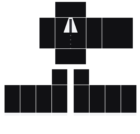 Noir Suit Roblox shirt template