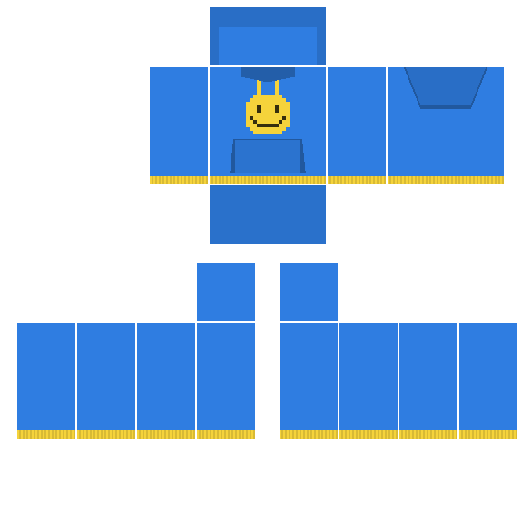 Noob Hoodie Roblox shirt template