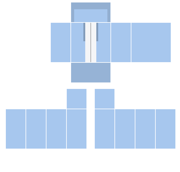 Sky Cardigan Roblox shirt template