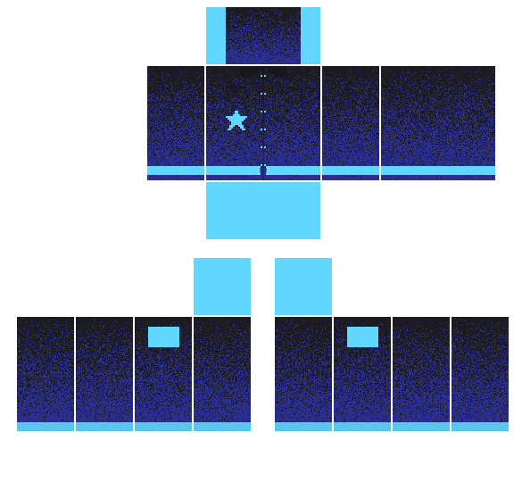 Space Captain Roblox shirt template