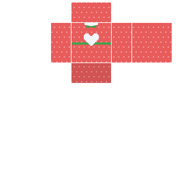Strawberry Dress Roblox shirt template