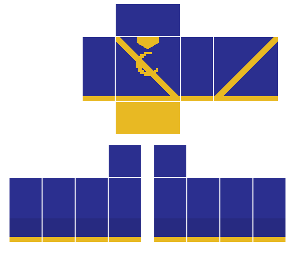Wizard Robe Roblox shirt template